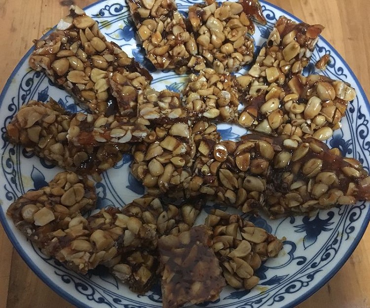 年货花生糖的做法