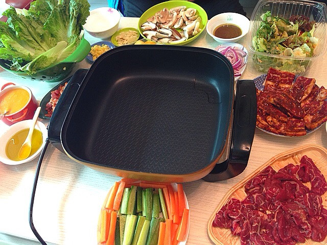 家庭韩式烧烤的做法