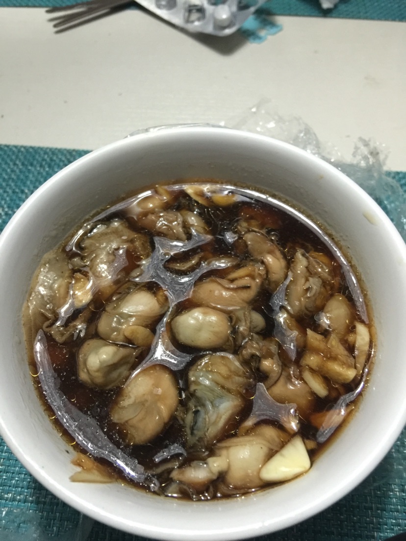 海蛎醋的做法图解1