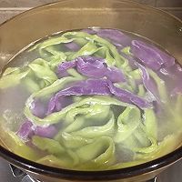 纯天然蔬菜汁彩色面条的做法图解10