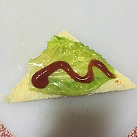 煎蛋火腿肠三明治的做法图解21