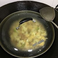 菜花炒肉的做法图解5