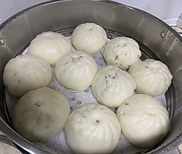菜豆香菇包子的做法