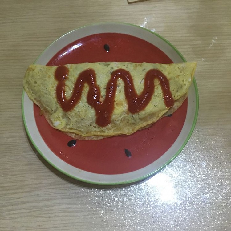 蛋包饭的做法