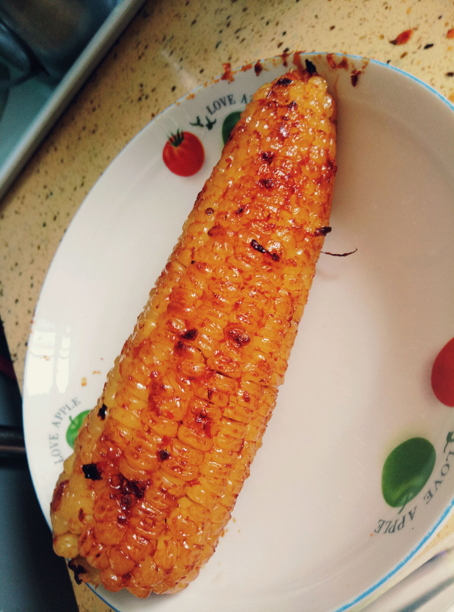香烤玉米怎么做_香烤玉米的做法_果妈私房菜_豆果美食