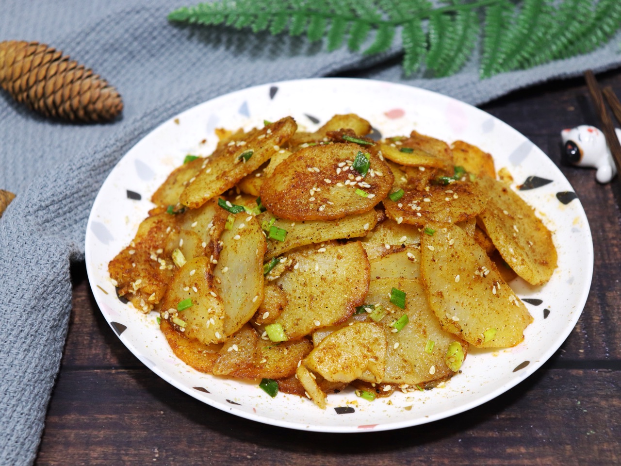 洋葱土豆片怎么做_洋葱土豆片的做法_米粒爱奇异果_豆果美食