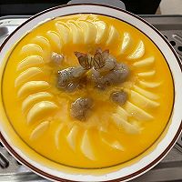 豆腐虾仁蒸蛋的做法图解5