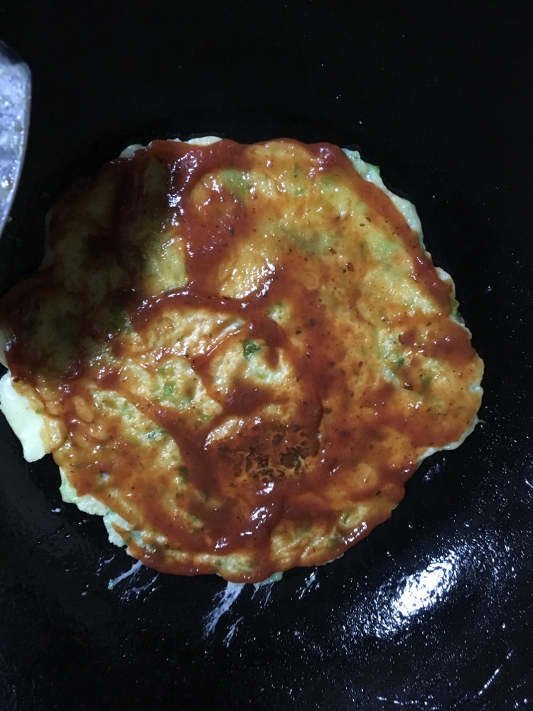 没有烤箱也可以做的煎饼版披萨的做法图解6