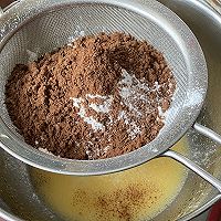 #2022双旦烘焙季-专业赛#浓情巧克力玛芬蛋糕的做法图解3