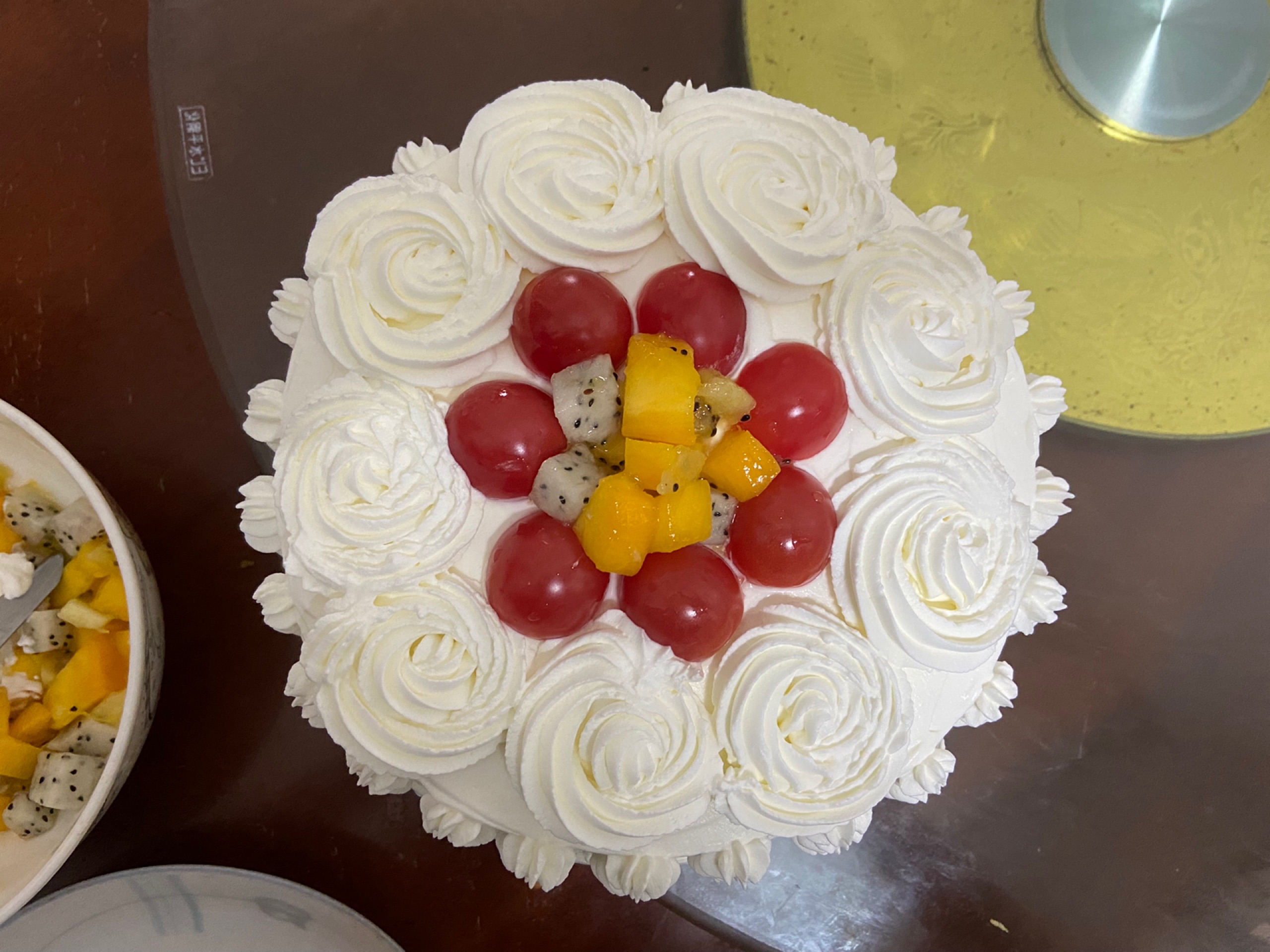 简易裱花奶油蛋糕制作方法婚礼蛋糕 双层蛋糕 韩式裱花 烘焙 甜品 生日蛋糕 双层蛋糕_哔哩哔哩_bilibili