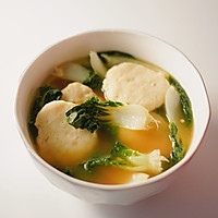 #精致一人食#松茸墨鱼饼汤的做法图解1