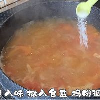 #少盐饮食 轻松生活#番茄嫩豆腐汤的做法图解5