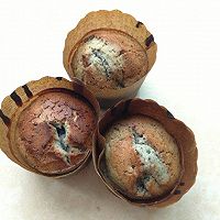 黑芝麻纸杯蛋糕的做法图解5
