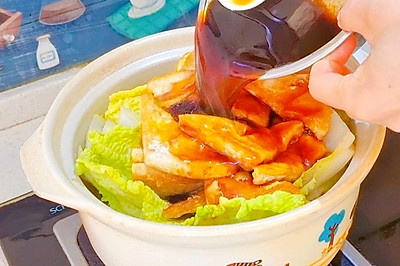 白菜豆腐锅