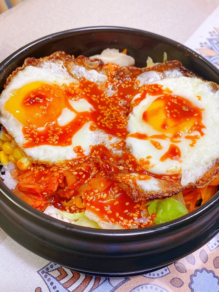 一粒米都不剩的韩式拌饭的做法