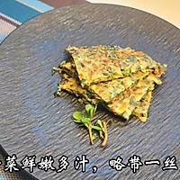 马齿菜煎饼的做法图解6
