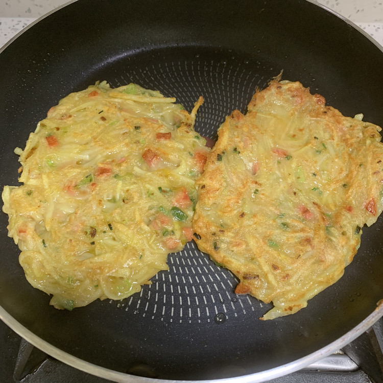 土豆丝饼的做法