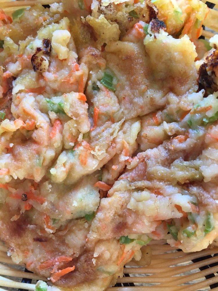 胡萝卜青椒饼