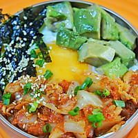 泡菜牛油果拌饭#我要上首页清爽家常菜#的做法图解6
