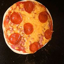 简易版西班牙的簿饼披萨