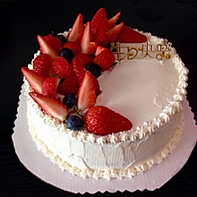 水果生日蛋糕#豆果5周年#