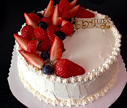 水果生日蛋糕#豆果5周年#的做法