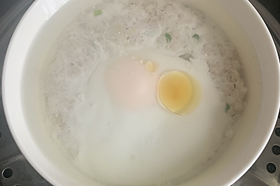 山药肉末蒸蛋