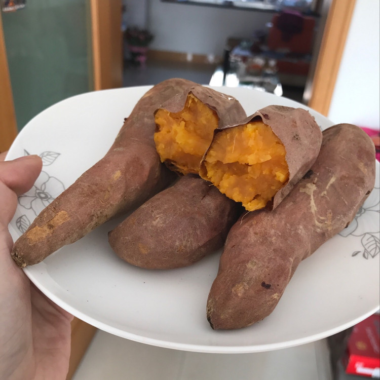 空气炸锅－烤红薯的做法