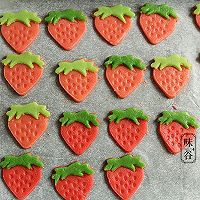 #童年不同样，美食有花样#草莓饼干的做法图解10