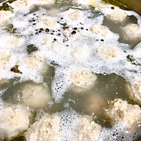 清爽微醇香：菜瓜肉丸汤的做法图解8