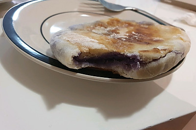香甜紫薯饼(无油无糖 原汁原味)