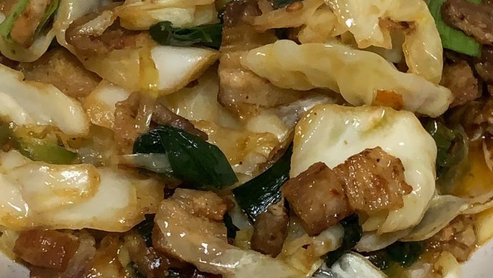 包菜回锅肉