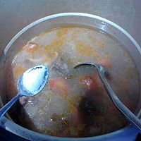 #金龙鱼橄榄油调和油520美食菜谱# 牛脊骨罗宋汤的做法图解16