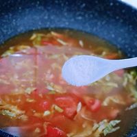 卷心菜番茄全麦鱼面的做法图解15