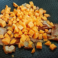 春菜蛋酱薯豆饭的做法图解2