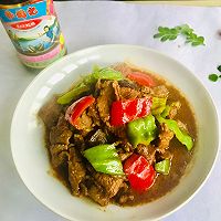 #李锦记旧庄蚝油鲜蚝鲜煮#蚝油牛肉的做法图解8
