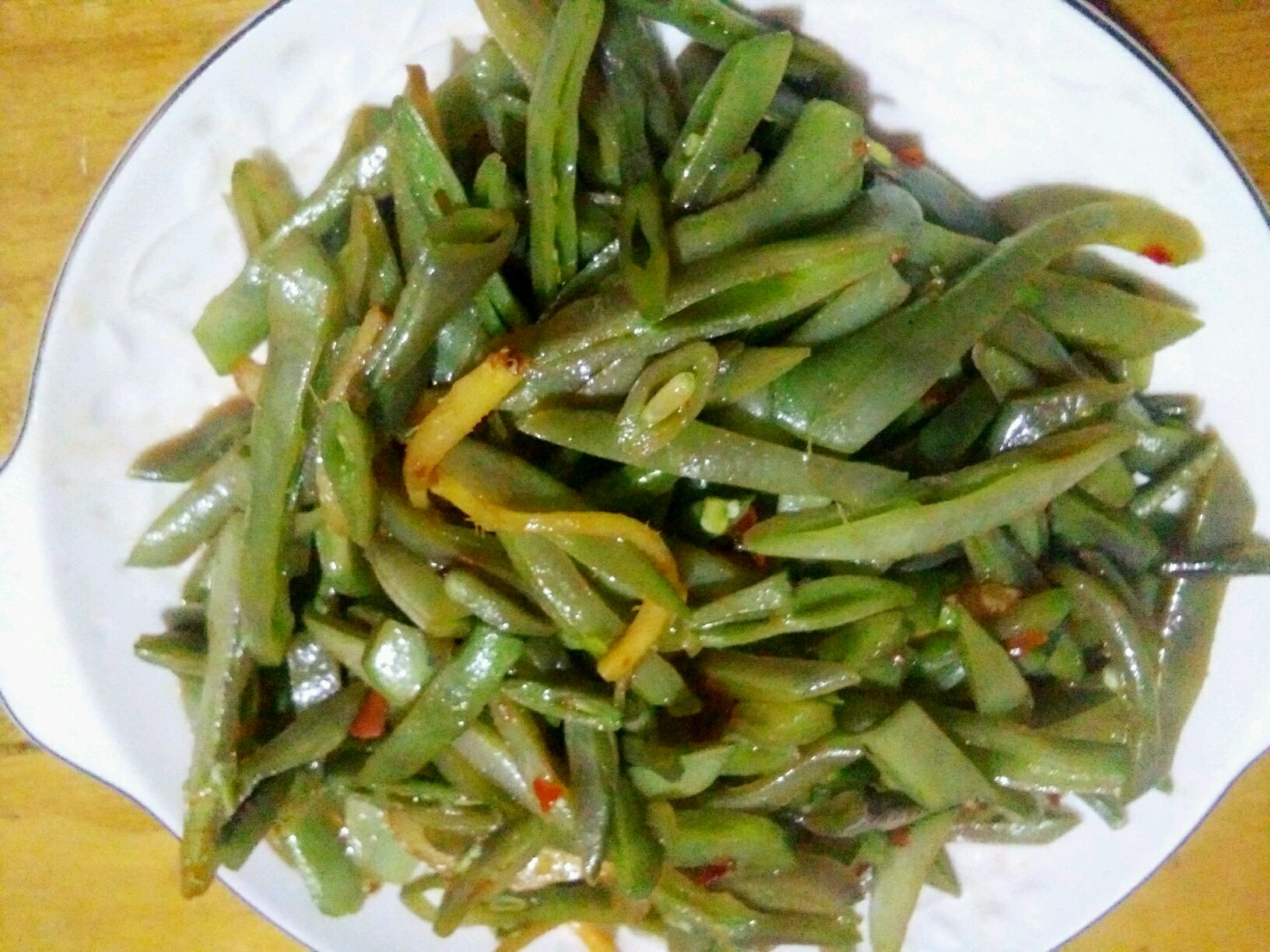青椒炒扁豆怎么做_青椒炒扁豆的做法_豆果美食