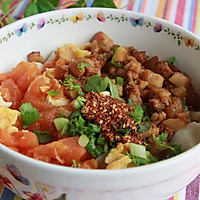 biangbiang面...来碗二合一的。的做法图解9