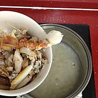 螃蟹粥（剩螃蟹不浪费的好方法）的做法图解3