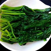 油泼菠菜的做法图解3