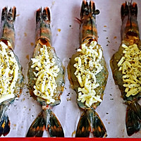 #我们约饭吧#芝士焗黑虎虾的做法图解10
