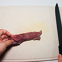 胡萝卜炒牛肉的做法图解2