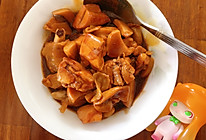 杏鲍菇炖鸡腿的做法