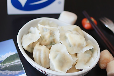 贝柱鲜肉三鲜水饺