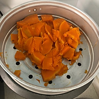 南瓜豆沙包的做法图解4