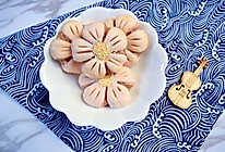 粉嫩系奶香芋泥桃花酥#Kitchenaid的美食故事#的做法