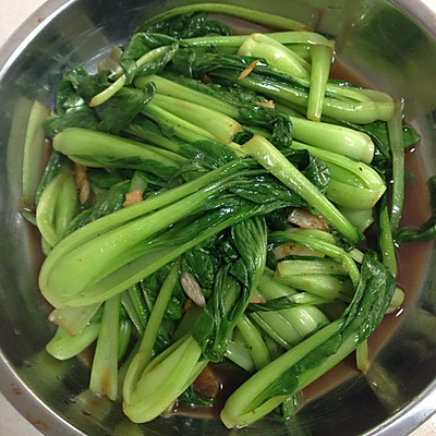 蒜蓉炒小白菜