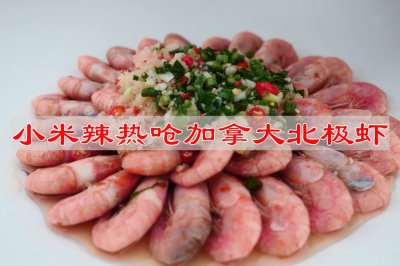 小米辣热呛加拿大北极虾