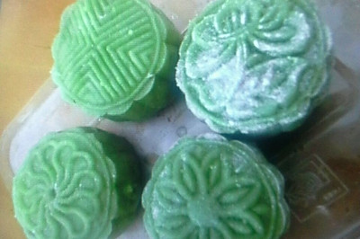 抹茶冰皮月饼