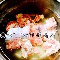 干豇豆排骨汤的做法图解2